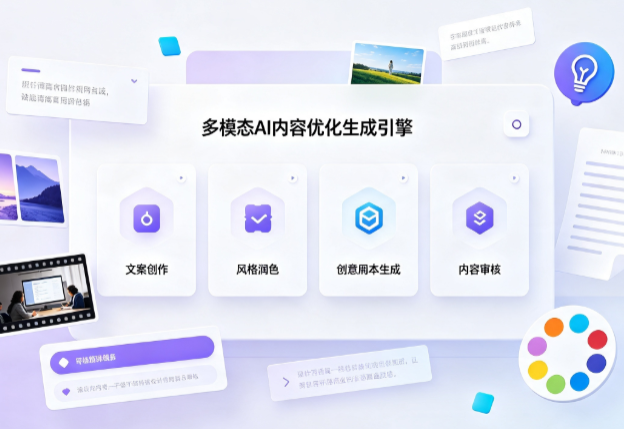 睢阳区AI智能内容优化创新 多模态生成技术丰富数字内容创作生态