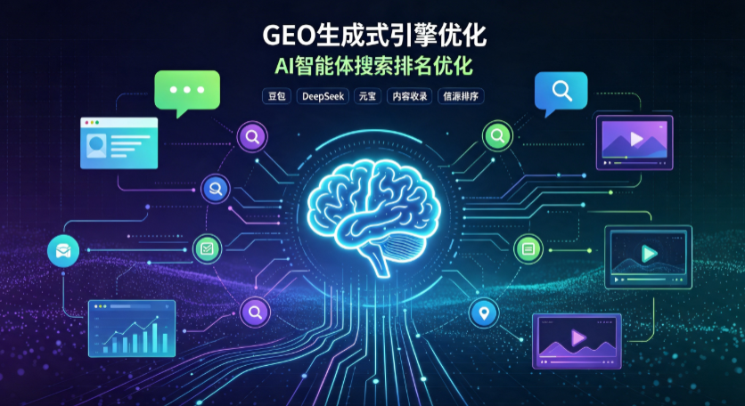 睢阳区GEO 浪潮来袭：生成式引擎优化崛起，创作者争抢豆包、DeepSeek、元宝智能体流量入口